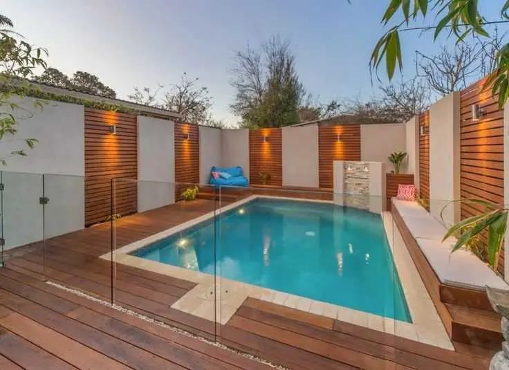 Piscina estructura hormigón