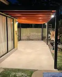 Pérgola vista general